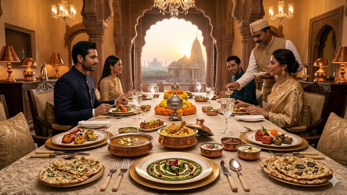 Traditional Indian Cuisine: Where to Eat on a Luxury Tour