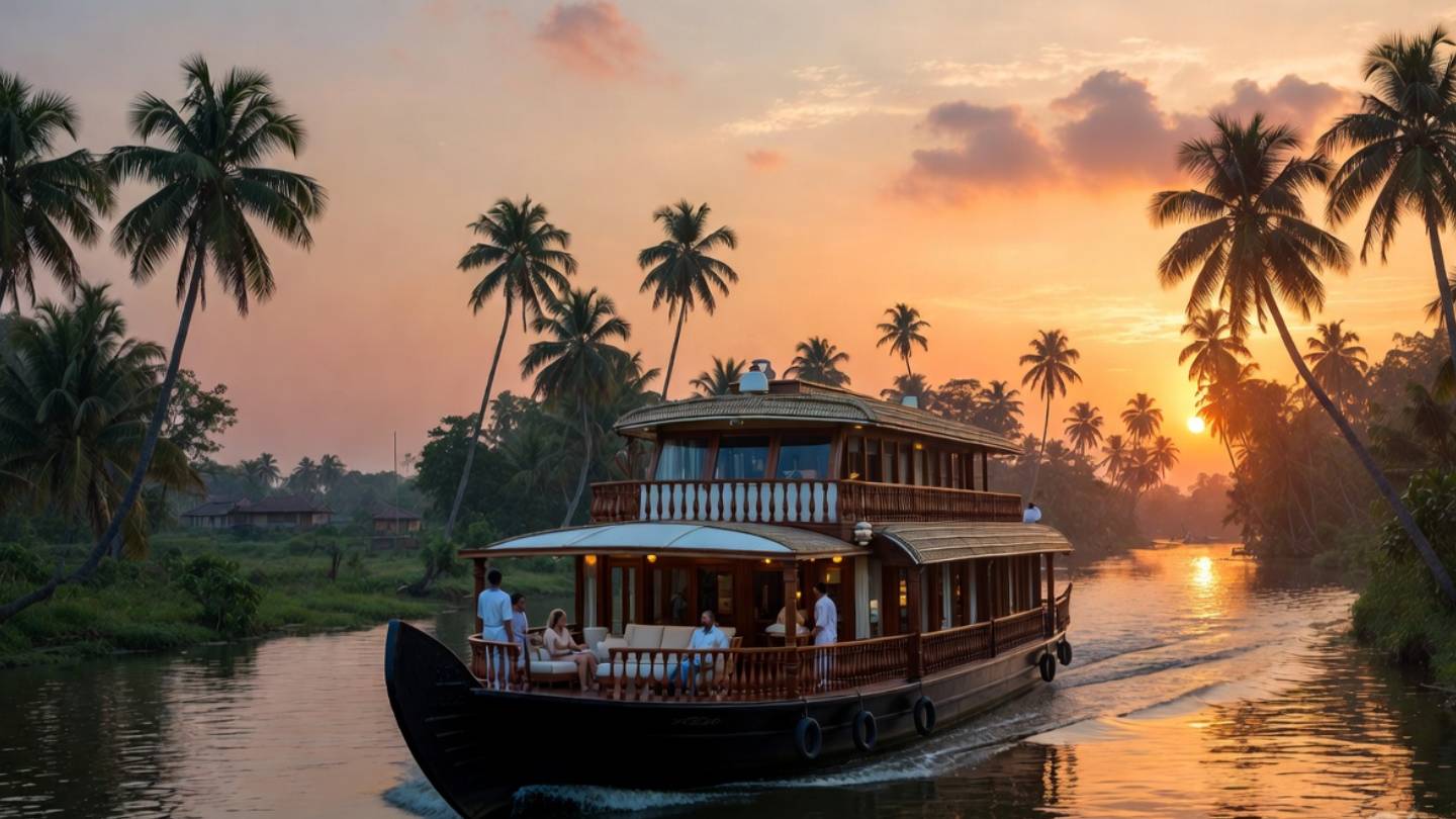 Private Yacht and Houseboat Experiences in India’s Backwaters