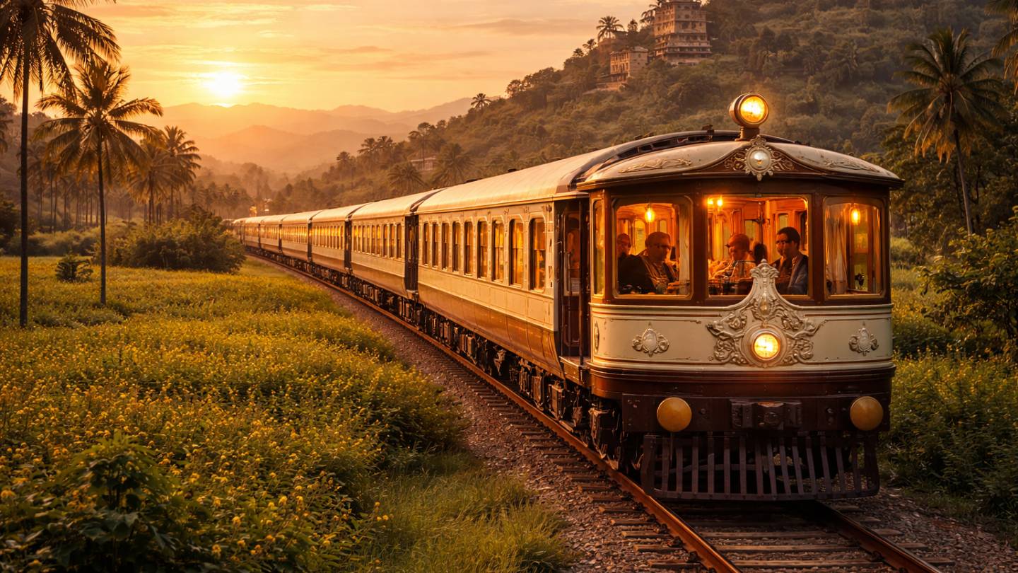 Ultimate Luxury Train Journeys in India: Palace on Wheels & More