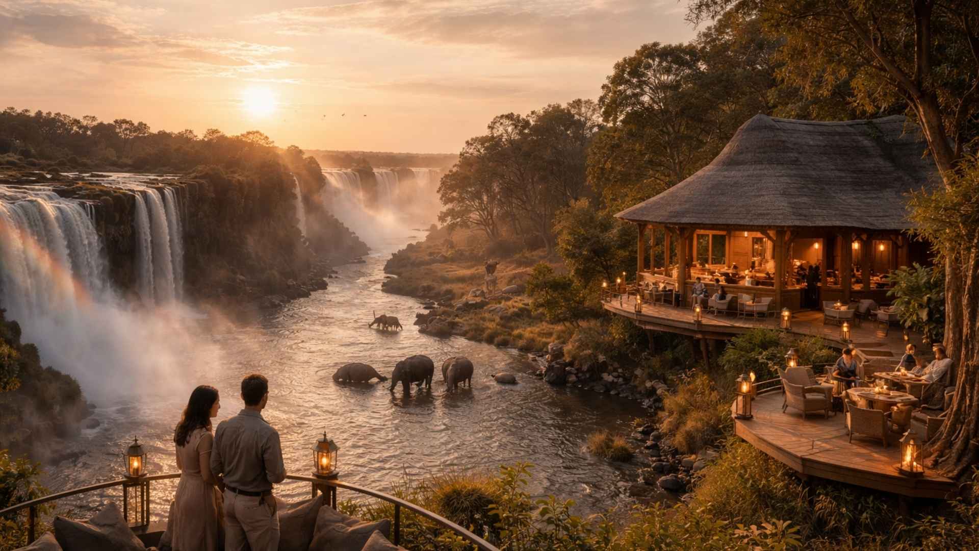 8-Day Private Luxury Safari Zambia: Victoria Falls & South Luangwa 2026