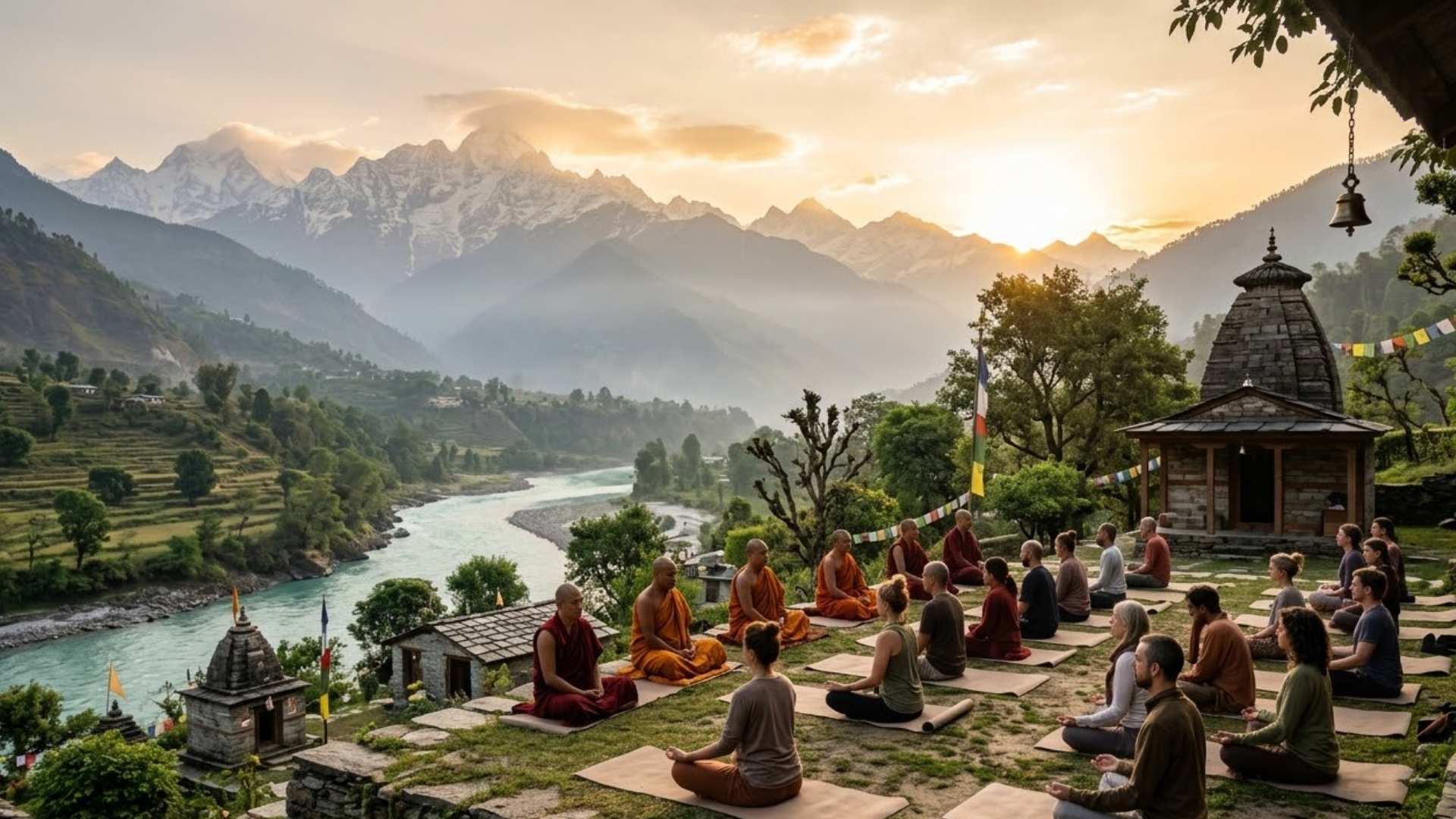 India’s Spiritual Retreats for Yoga, Meditation & Wellness