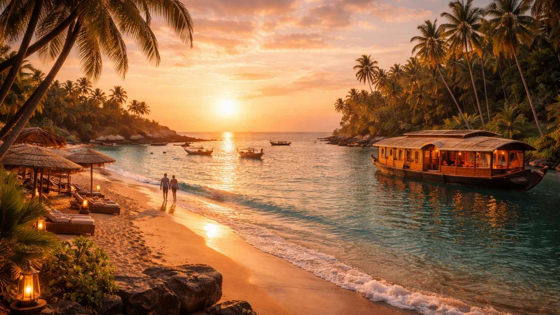 Goa + Kerala Luxury Escape - 8 Days
