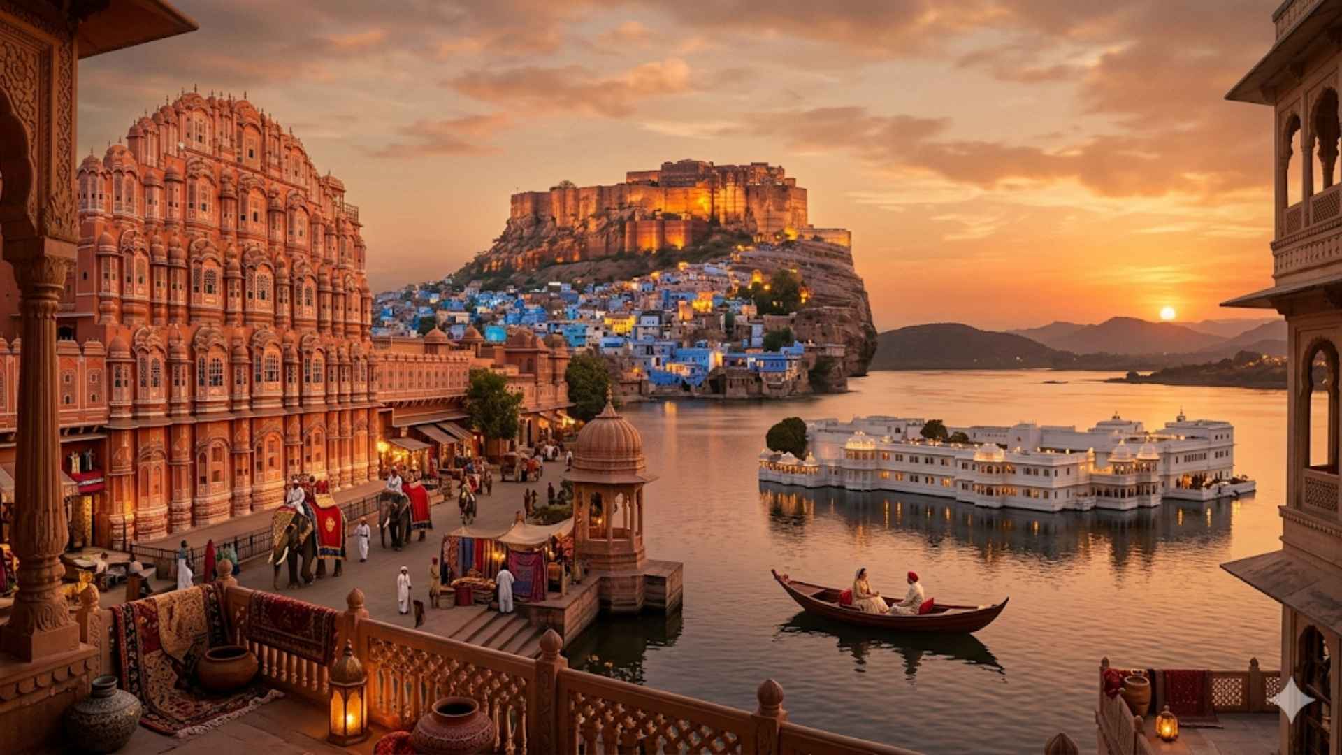 Romantic Rajasthan + Udaipur Escape - 9 Days